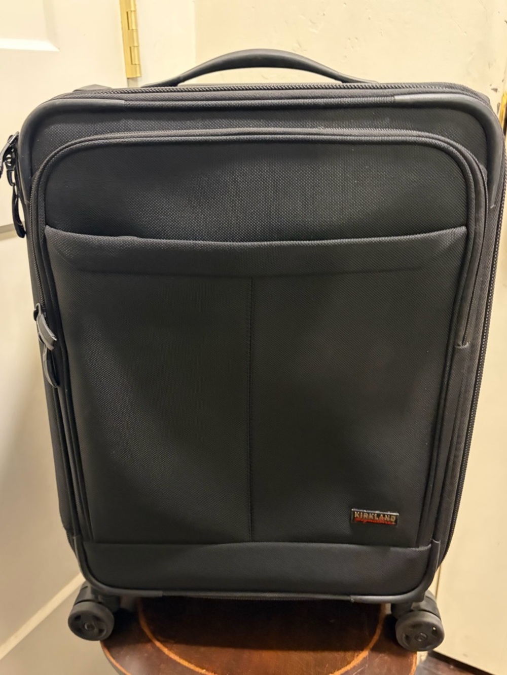 Kirkland Signature 22" Carry-On 4-Wheel Spinner Ballistic Cordura Black